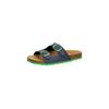 Pantolette LICO "Pantolette Bioline Kids", Gr. 29, blau, Synthetik, Schuhe