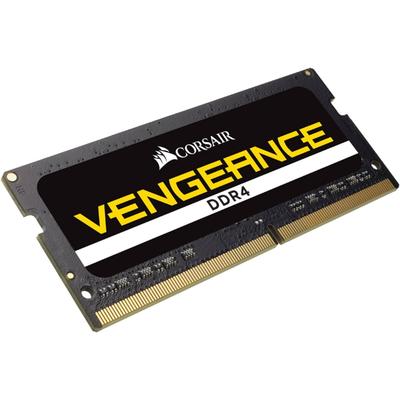 CORSAIR Laptop-Arbeitsspeicher "Vengeance 16 GB DDR4 SODIMM 2400 MHz CL16", schwarz, 16 GB, 2400 MHz, Arbeitsspeicher
