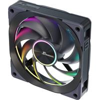 SEASONIC Computer-Kühler MAGFLOW ARGB, 3-Fan Kit, schwarz, B:37,2cm H:2,6cm T:12cm Ø:12cm, Computer-Kühler