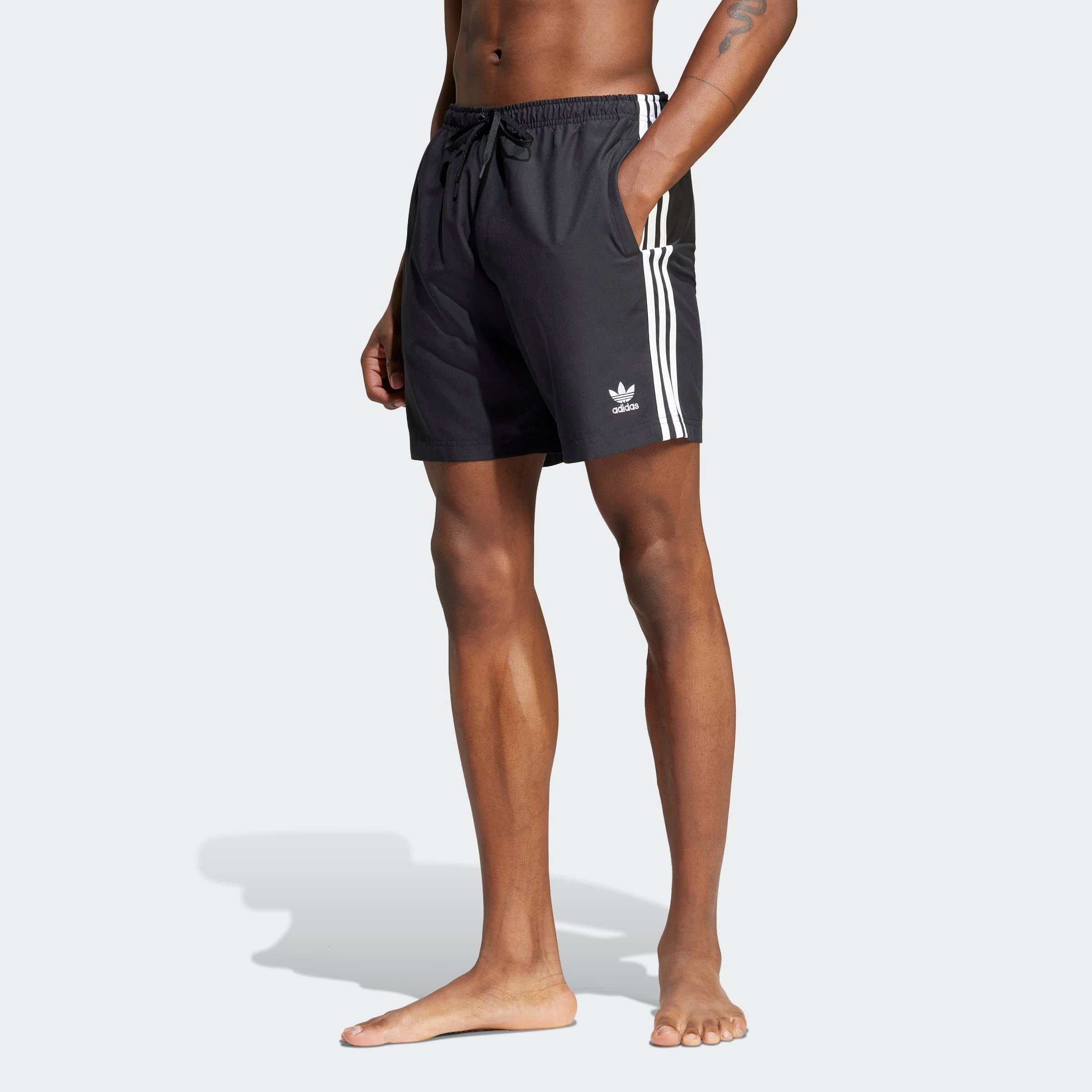 Badeshorts ADIDAS PERFORMANCE "ADIC SWIMSH 8IN", Herren, Gr. 3XL, N-Gr, schwarz, Obermaterial: 100% Polyester, Sportlich, Badehosen, Topseller Image