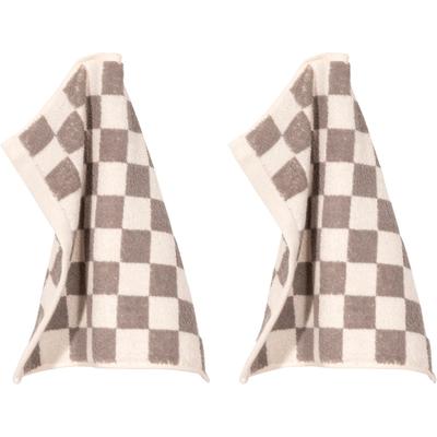 Seiftuch PAD "Chess", schwarz (charcoal), B:30cm L:30cm, Frottee, Frottee, Handtücher (Packung), Made in Europe Image