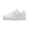 Sneaker PUMA "ROMA FEMININE WNS", Gr. 41, weiß (puma weiß), Leder, unifarben, sportlich, Schuhe