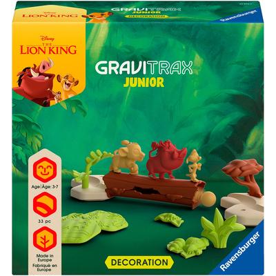 Kugelbahn-Bausatz RAVENSBURGER "GraviTrax Junior Extension Disney Lion King", bunt, Kugelbahnen, Kinder, Made in Europe