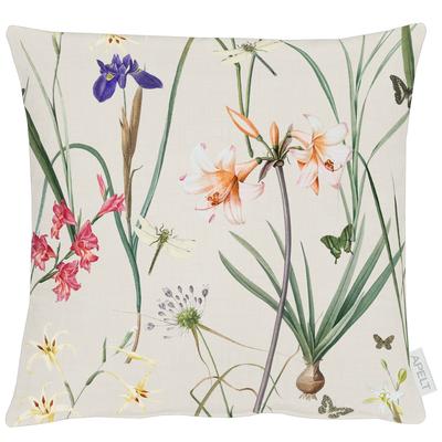Kissenhülle APELT "6720", bunt (natur, grün, bunt), B:40cm L:40cm, Polyester, Baumwolle, Obermaterial: 75% Polyester, 25% Baumwolle, Kissenbezüge Image