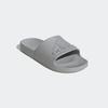 Badesandale ADIDAS SPORTSWEAR "ADILETTE AQUA", Gr. 37, grau (grau two, grau two, grau two), Synthetik, sportlich, Schuhe