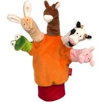 Handpuppe SIGIKID My Little Theatre, Tiere, bunt, Puppen, Kinder, Polyester, für Kasperle- oder Puppentheater