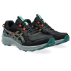 Trailrunningschuh ASICS "GEL-VENTURE 10", Gr. 47, schwarz, rainy lake, Textil, Synthetik, sportlich, Schuhe, Topseller