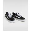 Sneaker VANS "Brooklyn LS", Gr. 45, ba2, suede, canvas schwarz, weiß, Leder, sportlich, Schuhe