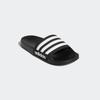 Badesandale ADIDAS SPORTSWEAR "SHOWER ADILETTE", Gr. 33, schwarz-weiß (core schwarz, cloud weiß, core schwarz), Synthetik, sportlich, Schuhe