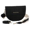 Umhängetasche VALENTINO BAGS "PANSY", Damen, Gr. B/H/T: 24,5cm x 19cm x 8cm, schwarz (nero), Lederimitat, Taschen, Schultertasche Mini Bag Handtasche Damen