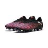 Fußballschuh PUMA "FUTURE 8 PLAY FG/AG", Gr. 42,5, puma schwarz, puma weiß, glowing rot, Synthetik, sportlich, Schuhe