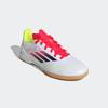 Fußballschuh ADIDAS PERFORMANCE "F50 LEAGUE KIDS IN", Gr. 34, bunt (cloud weiß, core schwarz, solar gelb), Synthetik, Textil, sportlich, Schuhe
