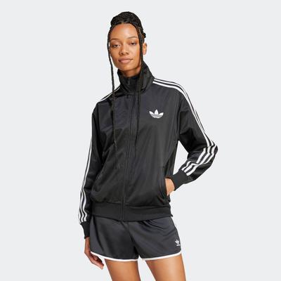 Outdoorjacke ADIDAS ORIGINALS "FBIRD LOOSE TT", Damen, Gr. XL, schwarz, Obermaterial: 100% Polyester, sportlich, Jacken Image