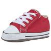 Sneaker CONVERSE "Kinder Chuck Taylor All Star Cribster Canvas Color-Mid", Gr. 20, rot, Textil, sportlich, Schuhe Lauflernschuh Sneakerboots, für Babys mit Klettverschluss