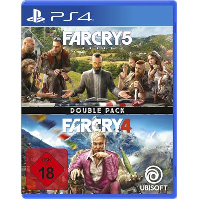 UBISOFT Spielesoftware "PS4 Far Cry 4 + 5 Double Pack", bunt, PlayStation 4, Games