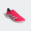Fußballschuh ADIDAS PERFORMANCE "PREDATOR LEAGUE TF", Gr. 43, rot (lucid rot, cloud weiß, core schwarz), Synthetik, sportlich, Schuhe