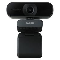 RAPOO Webcam XW180 Full HD Webcam 1080p, schwarz, B:4,9cm H:7,7cm T:4,5cm, Camcorder