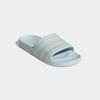 Badesandale ADIDAS SPORTSWEAR "AQUA ADILETTE", Gr. 40,5, blau (halo blau, halo blau, halo blau), Synthetik, sportlich, Schuhe