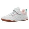 Sneaker KANGAROOS "Backyard 2.0 EV", Gr. 40, weiß, frost pink, Synthetik, Textil, sportlich, Schuhe, Hallenschuh, Indoorschuh