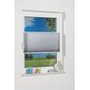 Plissee K-HOME "Klemmfix Pisa" Gr. 20, grau (silbergrau), B:45cm H:130cm, Obermaterial: 100% Polyester, Plissees, Crushed-Optik