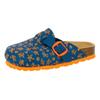 Pantolette LICO "Pantolette Bioline Clog Kids", Gr. 41, blau, Synthetik, Schuhe