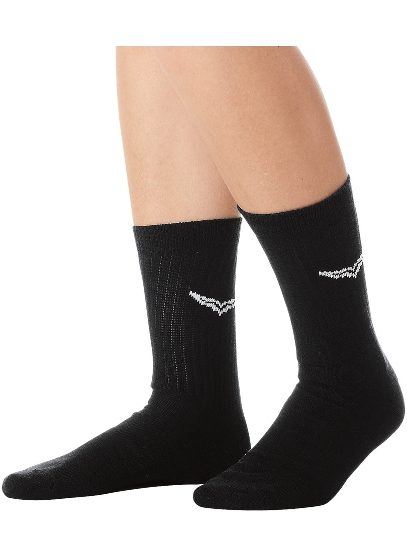 Socken TRIGEMA "TRIGEMA Sportsocken im Doppelpack", Kinder, Gr. 39-42, schwarz, Baumwollmischung, Socken Image