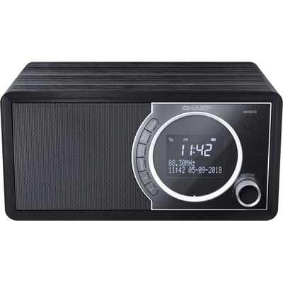 SHARP Digitalradio (DAB+) "DR-450", schwarz, B:23,4cm H:11,7cm T:14,5cm, Radios