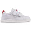 Sneaker LOTTO, Kinder, Gr. 34, rot (weiß, rot), Synthetik, sportlich, Schuhe