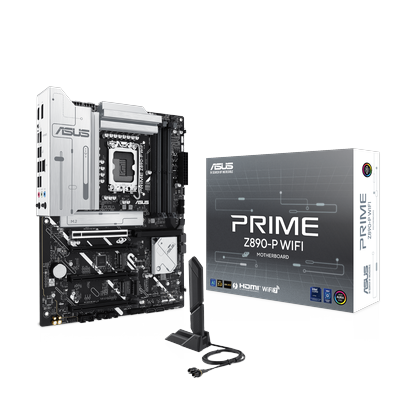 ASUS Mainboard "PRIME Z890-P WIFI", schwarz, B:30,5cm H:9cm T:24,4cm, Mainboards