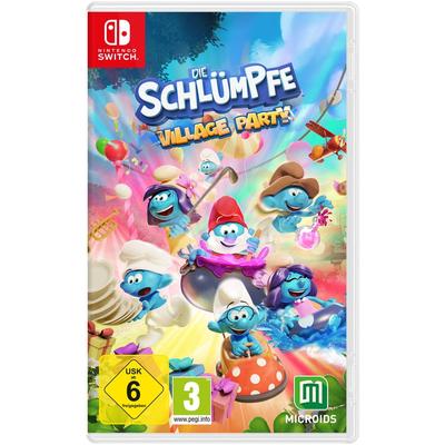 ASTRAGON Spielesoftware "Die Schlümpfe - Village Party", weiß, neutral, Nintendo Switch, Games