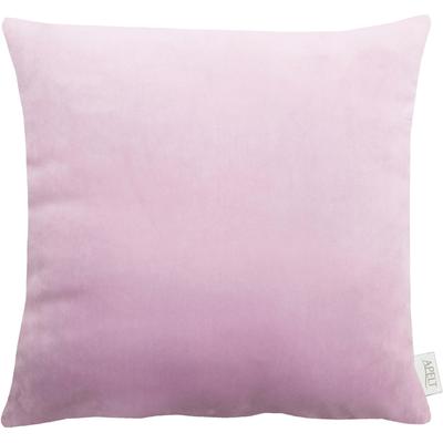 Dekokissen APELT "Arte" Gr. 1, rosa (flieder, rosé, unifarben), B:46cm L:46cm, Polyester, Dekokissen_Sitzkissen_Kissenhüllen, Kissenhülle ohne Füllung, 1 Stück Image