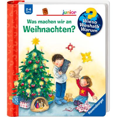 Buch RAVENSBURGER "Wieso? Weshalb? Warum? junior, Band 44: Was machen wir an Weihnachten?", bunt, B:18,0cm H:19,7cm T:2,0cm, Bücher