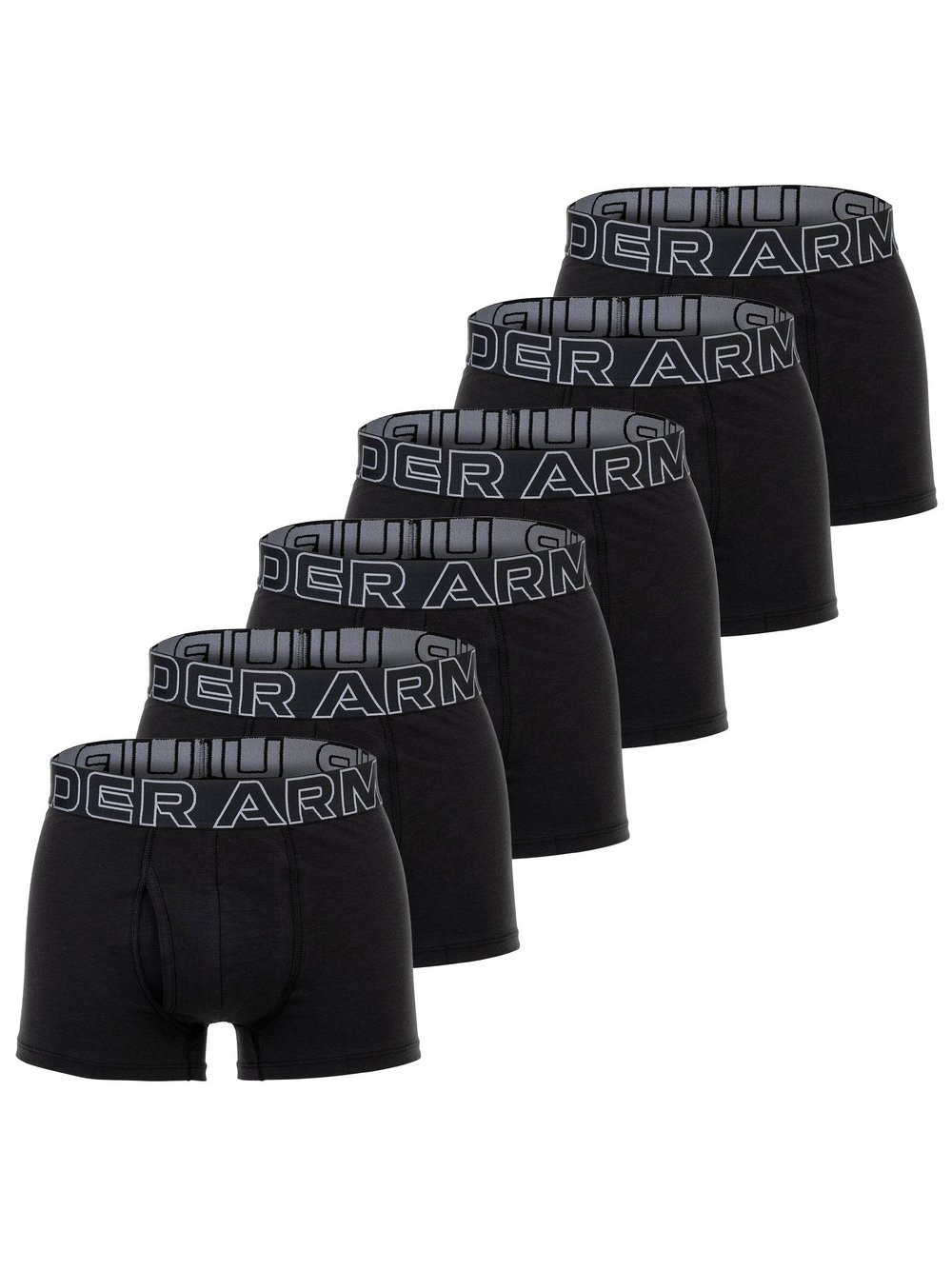 Under Armor Boxershort 6er Pack Herren schwarz, XL Image