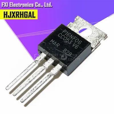 10 stücke stp16nf06l bis-220 stp16nf06 to220 p16nf06l p16nf06 neues Original Image