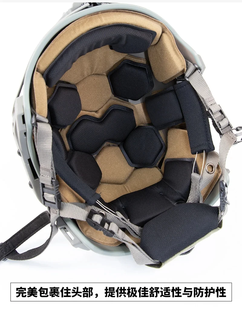 TB1478 FMA Jagdhelm-Zubehör Wendy-Helm-Innenkissen, abnehmbares, doppellagiges Memory-Schwamm-atmungsaktives Polster Image