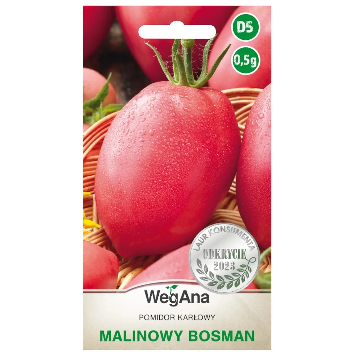 Derm Tomate Himbeer Bosman Samen 0,5g Samen-Vegana Image