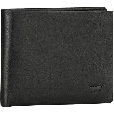 Braun Büffel Hannes Geldbörse RFID Schutz Leder 11.5 cm Schwarz Herren Image