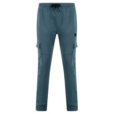 Sweatpants Veyle Multi-Pocket Cargo Style Cuffed Joggers in Dark Slate / M - Tokyo Laundry