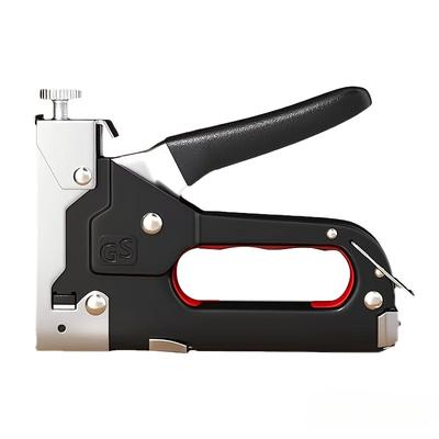 TEMU 1pc 3 In 1/4 In 1 Heavy-duty Stapler For Diy Home Decor Furniture Wood Frame Stapler, Multi-tool Hand Bandage Plier Four-piece Set Image