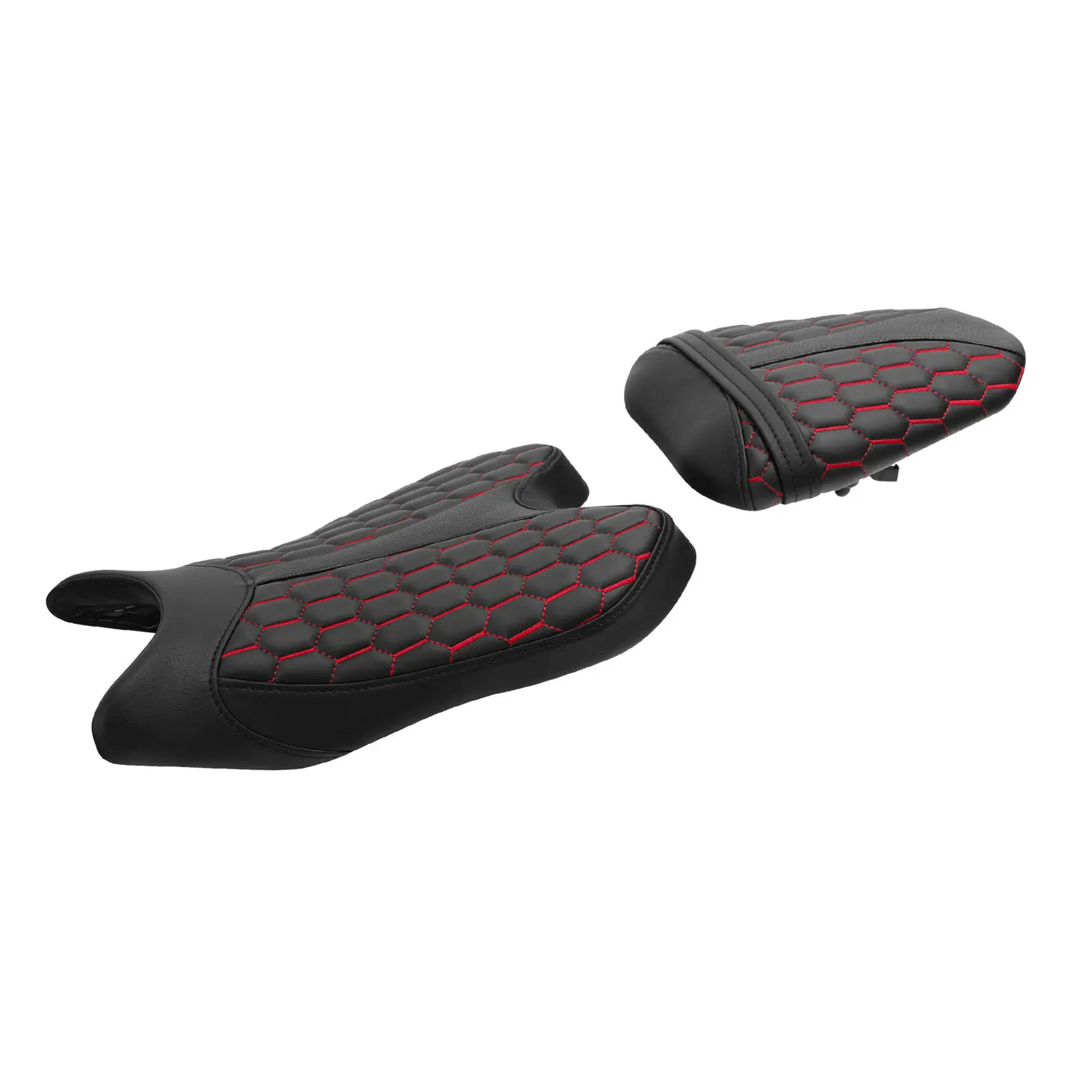 Motorrad-Fahrer- und Beifahrersitz vorne und hinten für Yamaha YZF R6 2008–2016, 2015, 2014, 2013 Image