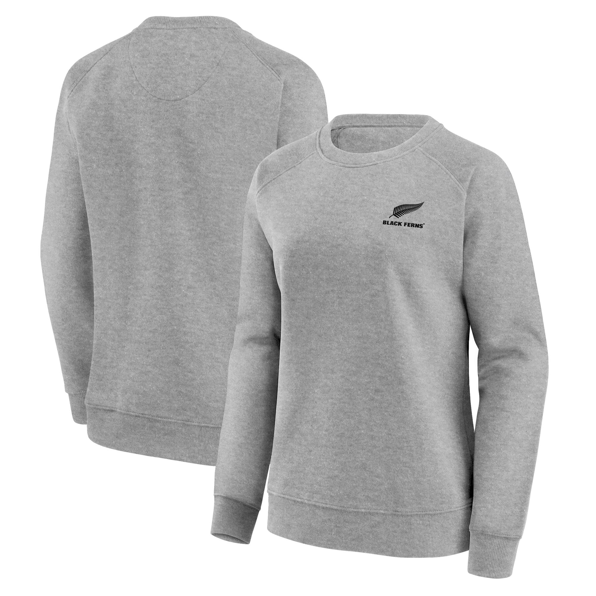 Black Ferns Essentials Crew Sweatshirt – Sportgrau – Damen