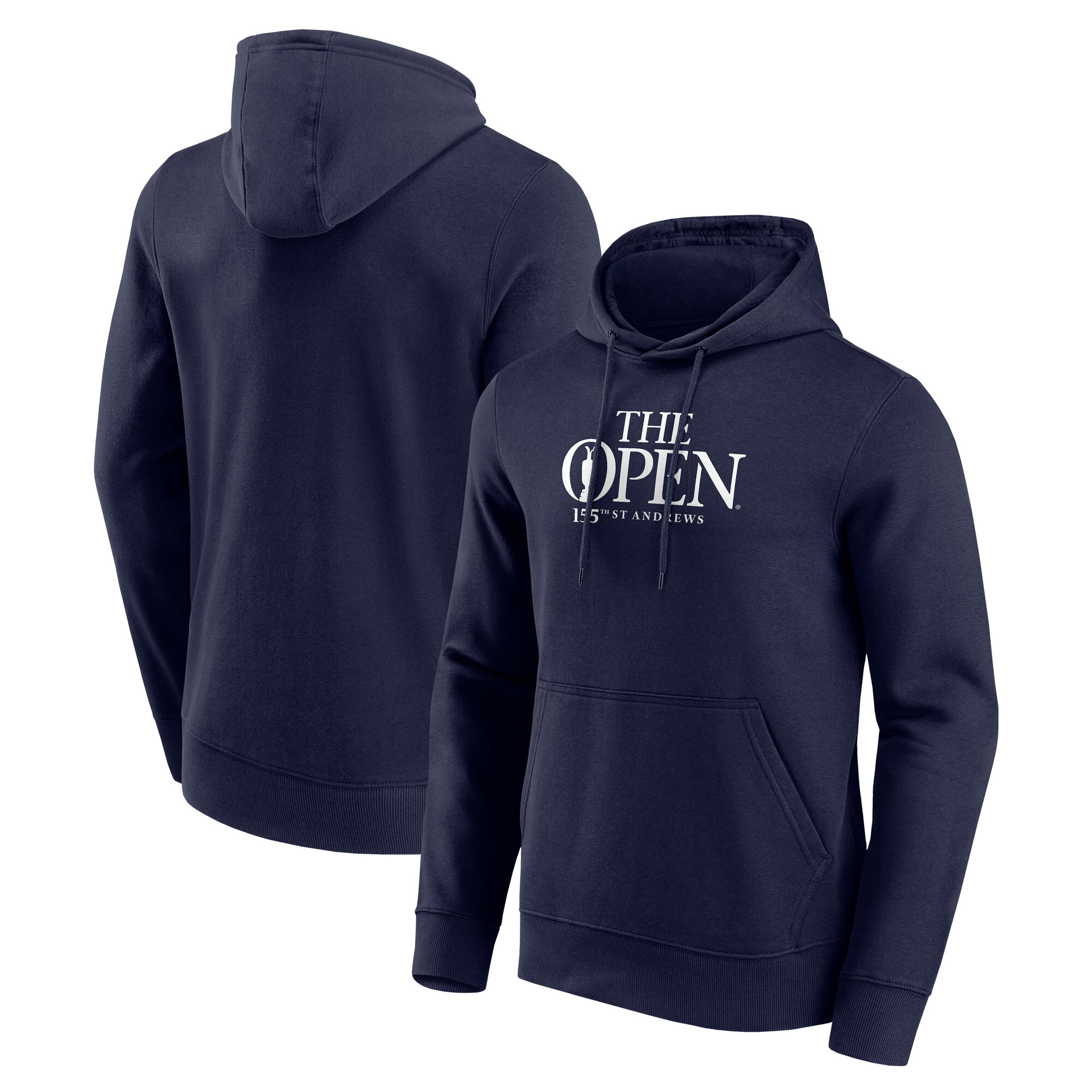 The 155th Open St Andrews Kapuzenpullover mit Wortmark-Grafik - Marineblau Image