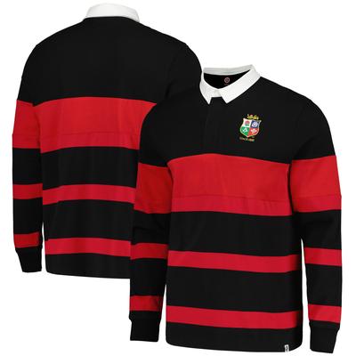 Gestreiftes Langarm-Poloshirt der British & Irish Lions aus Jersey Image