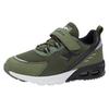 Sneaker KANGAROOS "KX-Arg EV", Gr. 32, olive, jet schwarz, Textil, Synthetik, sportlich, Schuhe