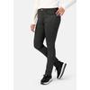 5-Pocket-Hose STOOKER WOMEN "Milano Jersey Print Magic Shape Fit", Damen, Gr. 46, Länge 28, grau (graphic minimal), Twill, 67% Viskose, 27% Polyamid, 6% Elasthan, casual, schmal lang, Hosen, Casual Printed, Bedruckt Magic Shape Effekt für Damen