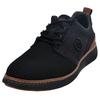 Schnürschuh BUGATTI, Herren, Gr. 42, schwarz, Textil, Lederimitat, casual, Schuhe, Freizeitschuh, Halbschuh, Schnürer mit Kontrastbesatz an der Ferse