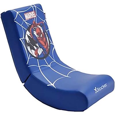X ROCKER Gaming-Stuhl "Marvel™ Floor Rocker Gaming Bodensessel - Spider-Man", rot (rot, blau), Stühle Image