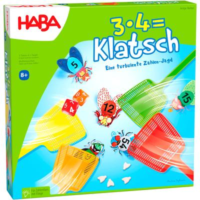 Spiel HABA "3x4 = Klatsch", bunt, Spiele, Kinder, Pappe, Holz