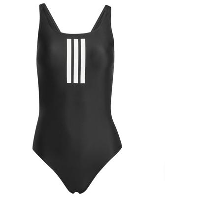 adidas - Women's 3 Stripes Mid Suit - Badeanzug Gr 36 schwarz Image