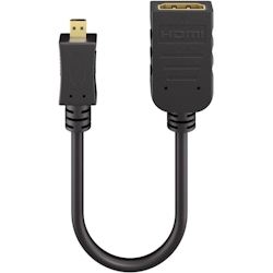 Goobay Micro HDMI/HDMI-Adapter 58683 Image